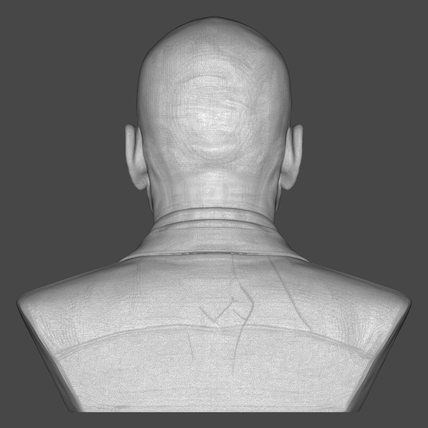 Bruce Willis 3D Printable Bust 3D Model