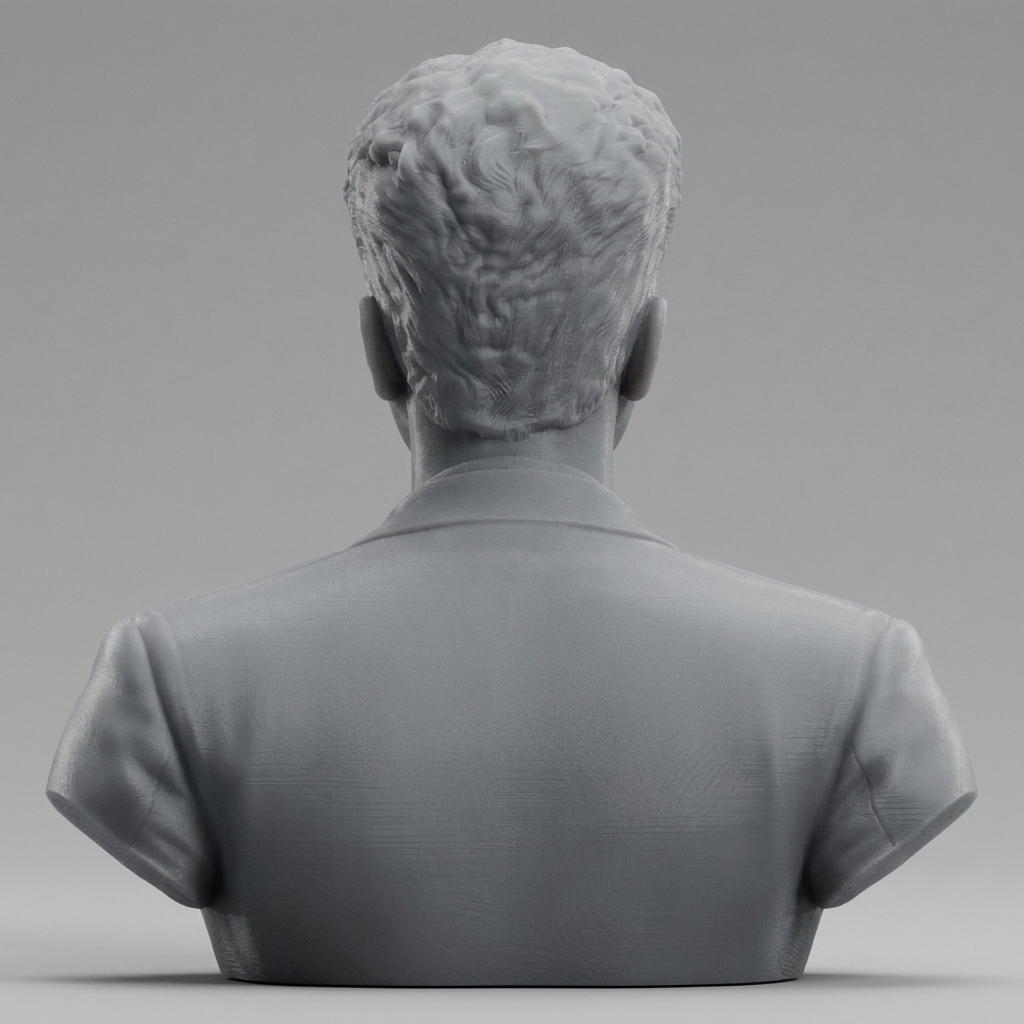 Bruno Mars 3D Printable Bust 3D Model