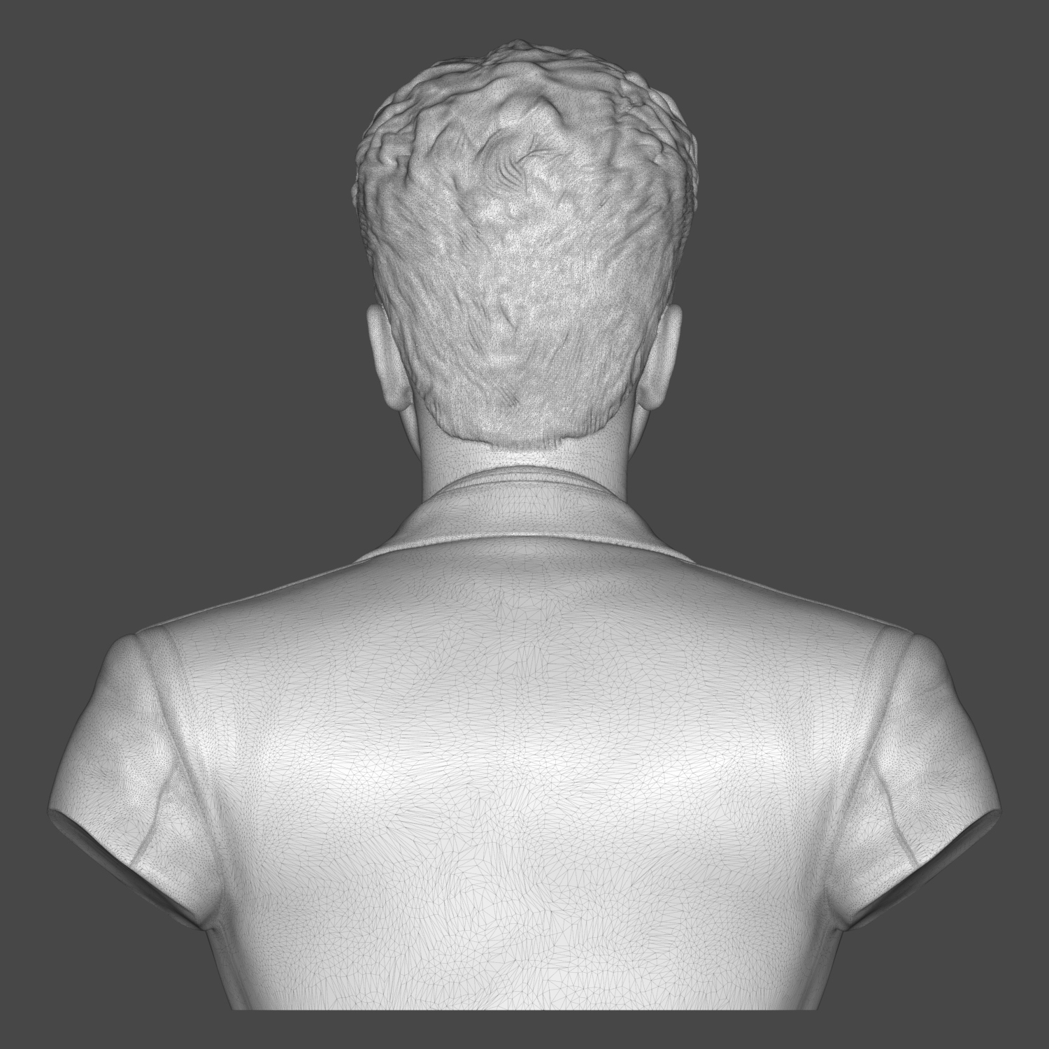 Bruno Mars 3D Printable Bust 3D Model