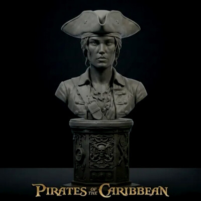 Bust Elizabeth Swann “Pirates of the Caribbean