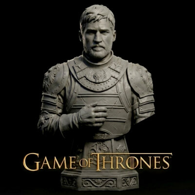 Bust Jaime Lannister “Game of Thrones