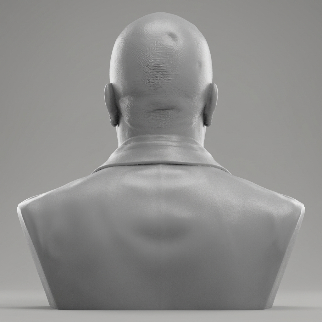 Busta Rhymes 3D Printable Bust 3D Model