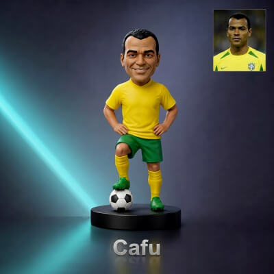 Cafu Footballer Figurine 3D Print Model