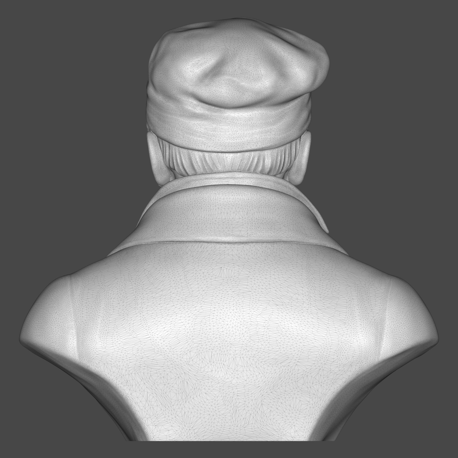 Carl Friedrich Gauss 3D Printable Bust 3D Model