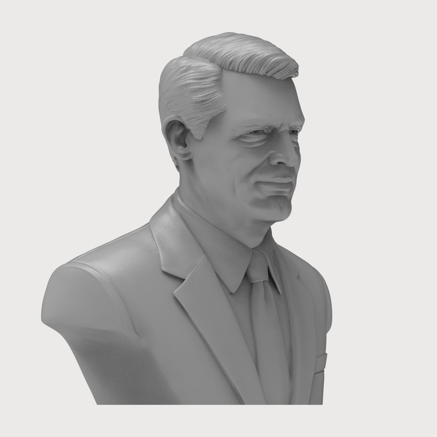 Cary Grant Bust 3D Printable 3D Model