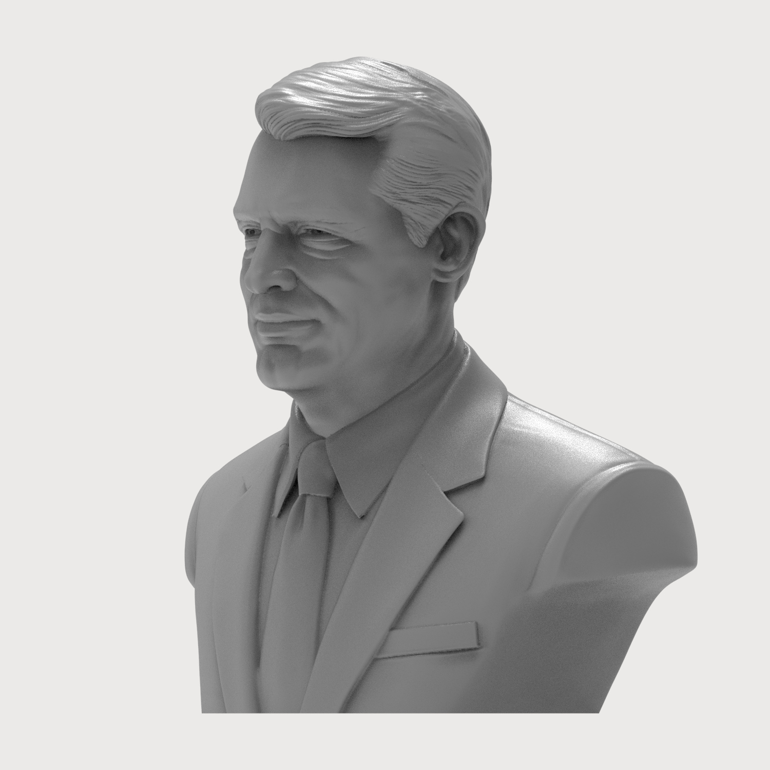 Cary Grant Bust 3D Printable 3D Model