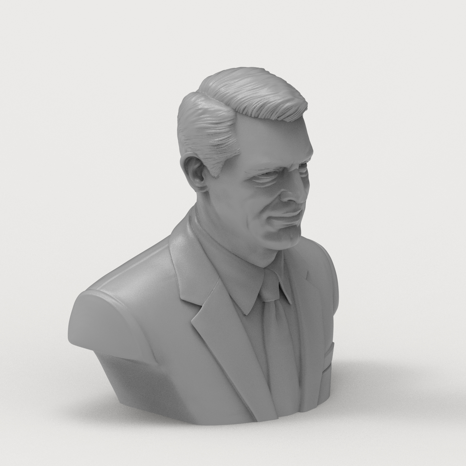 Cary Grant Bust 3D Printable 3D Model