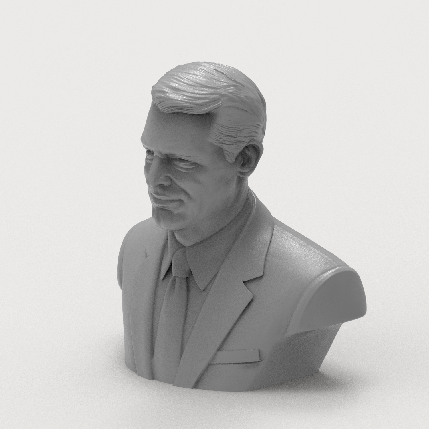Cary Grant Bust 3D Printable 3D Model