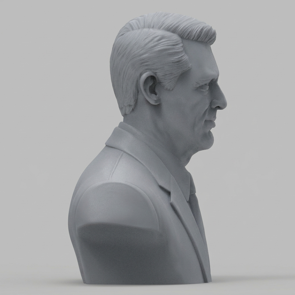 Cary Grant Bust 3D Printable 3D Model