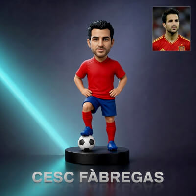 Cesc Fàbregas Footballer Figurine 3D Print Model