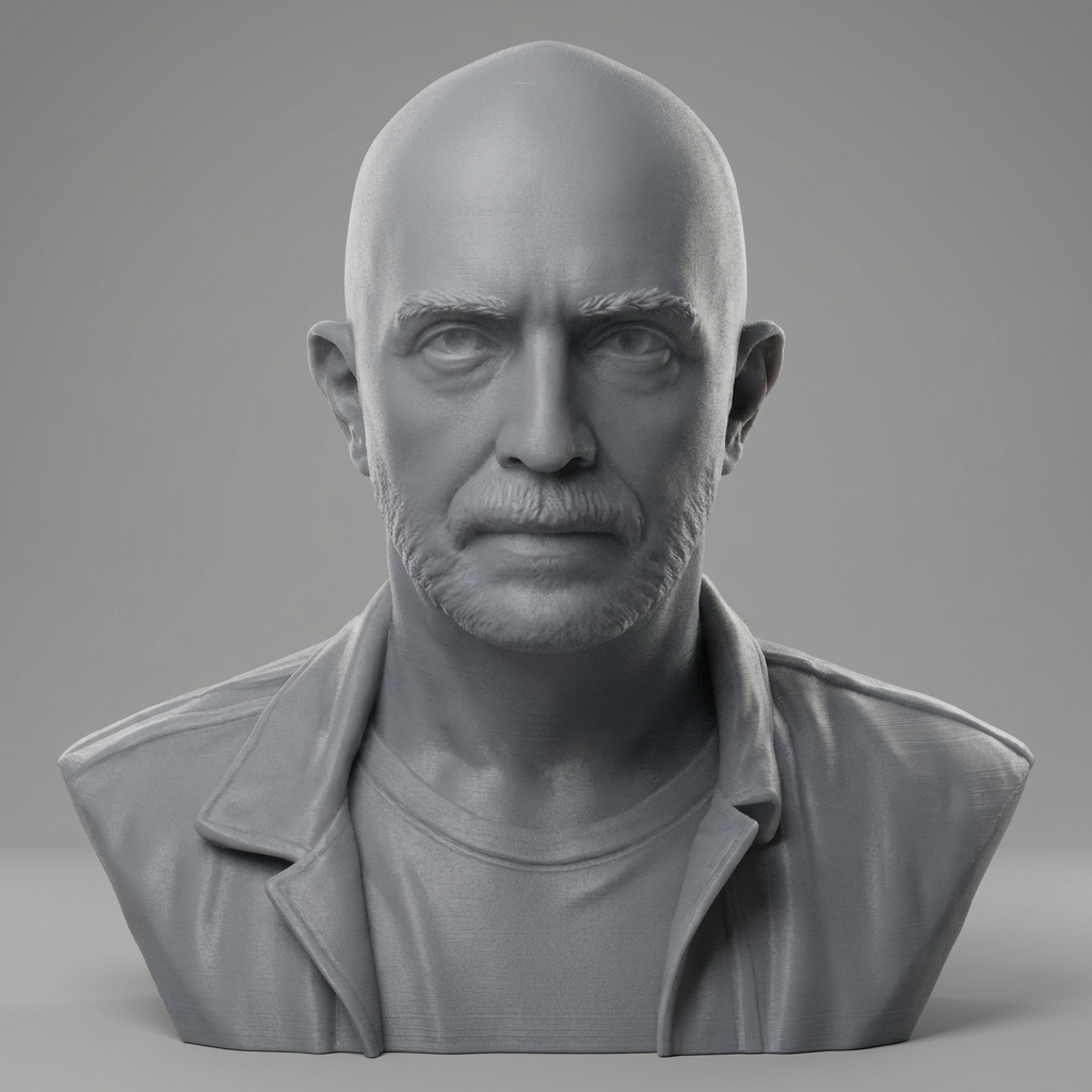 Cesc Gay Spanish Director Bust 3D Model