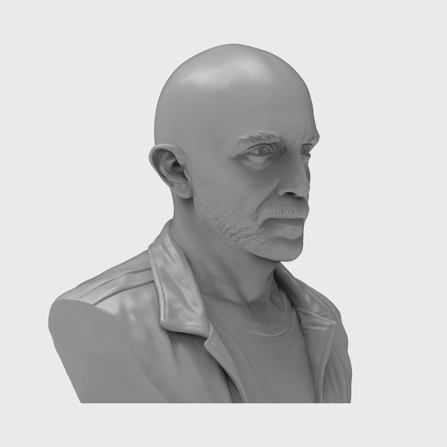 Cesc Gay Spanish Director Bust 3D Model