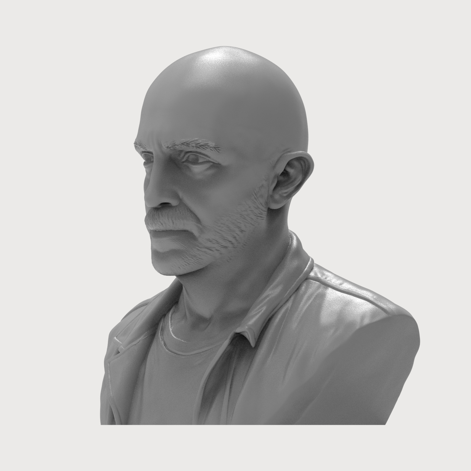 Cesc Gay Spanish Director Bust 3D Model