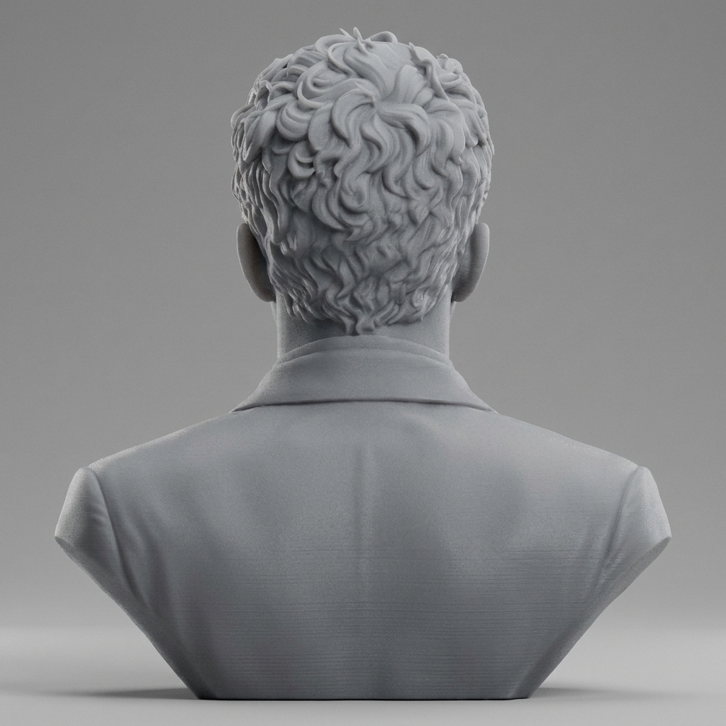 Charles Leclerc 3D Printable Bust 3D Model