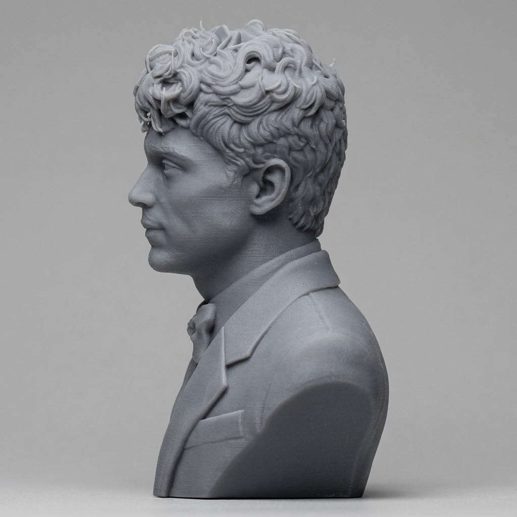 Charles Leclerc 3D Printable Bust 3D Model