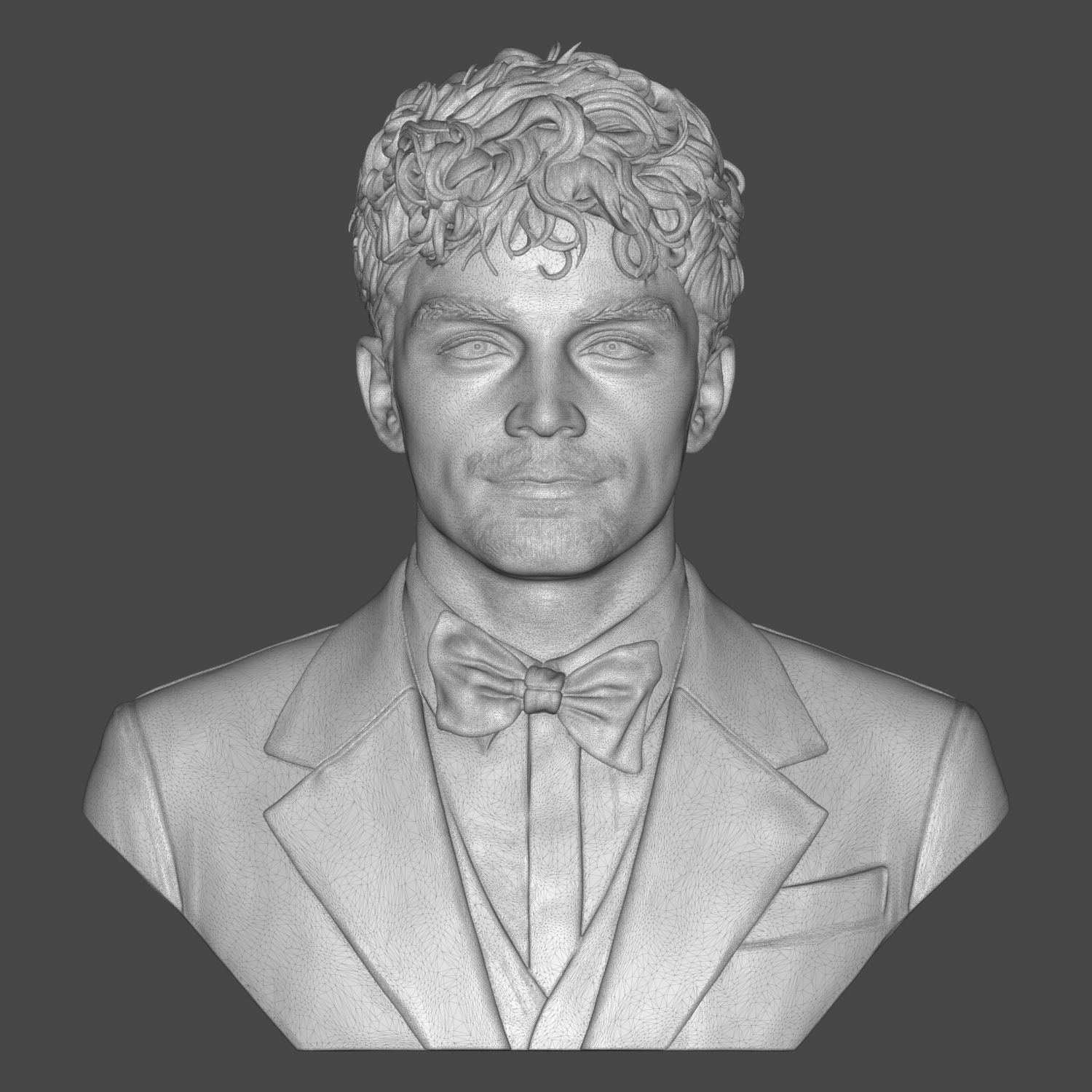 Charles Leclerc 3D Printable Bust 3D Model