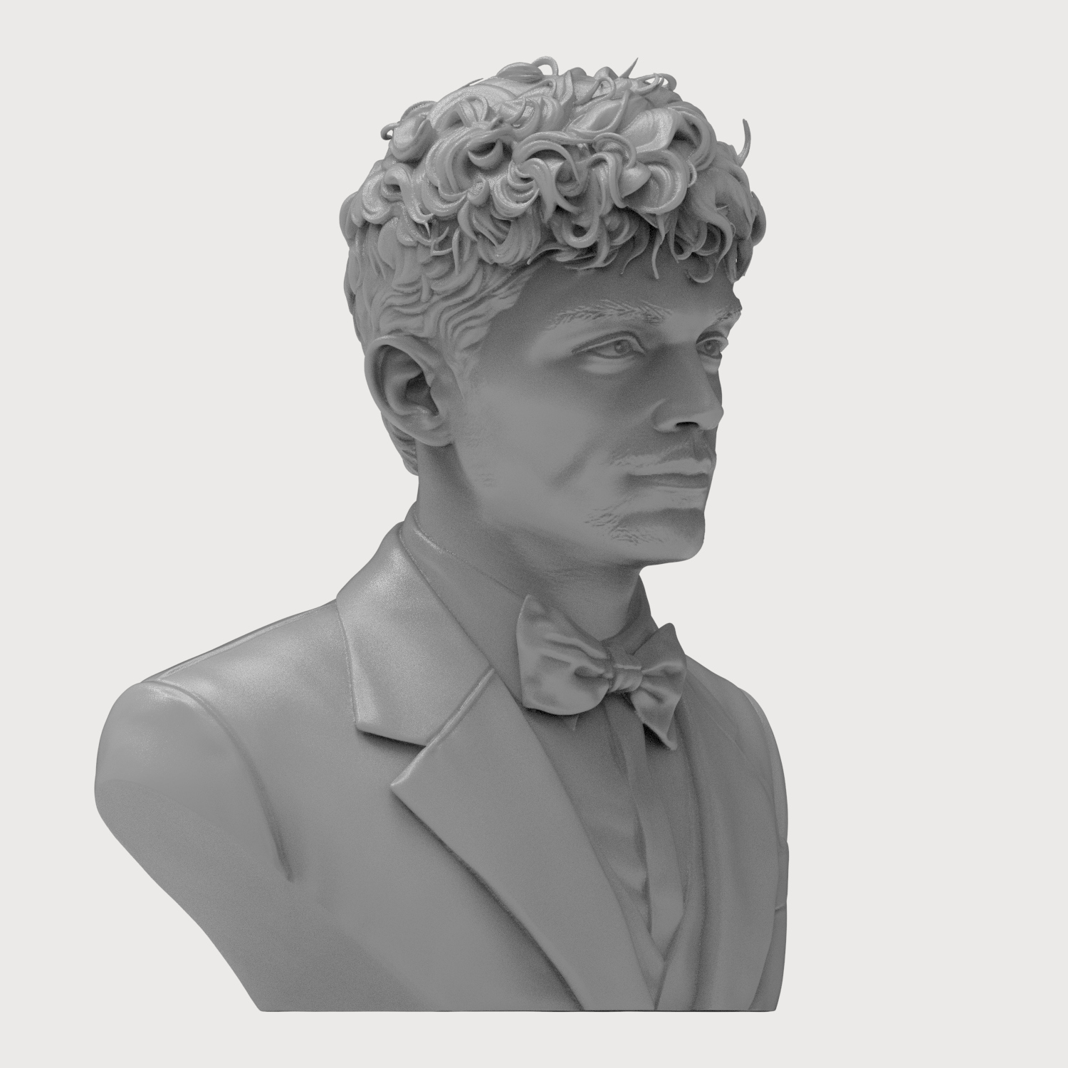 Charles Leclerc 3D Printable Bust 3D Model