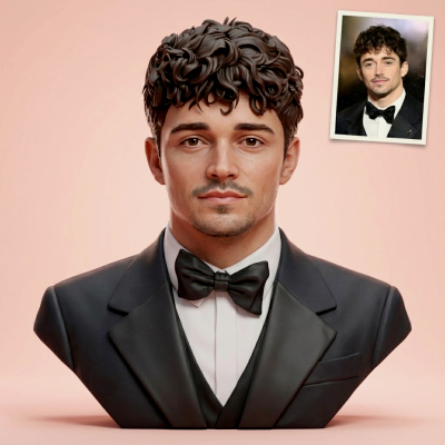 Charles Leclerc 3D Printable Bust