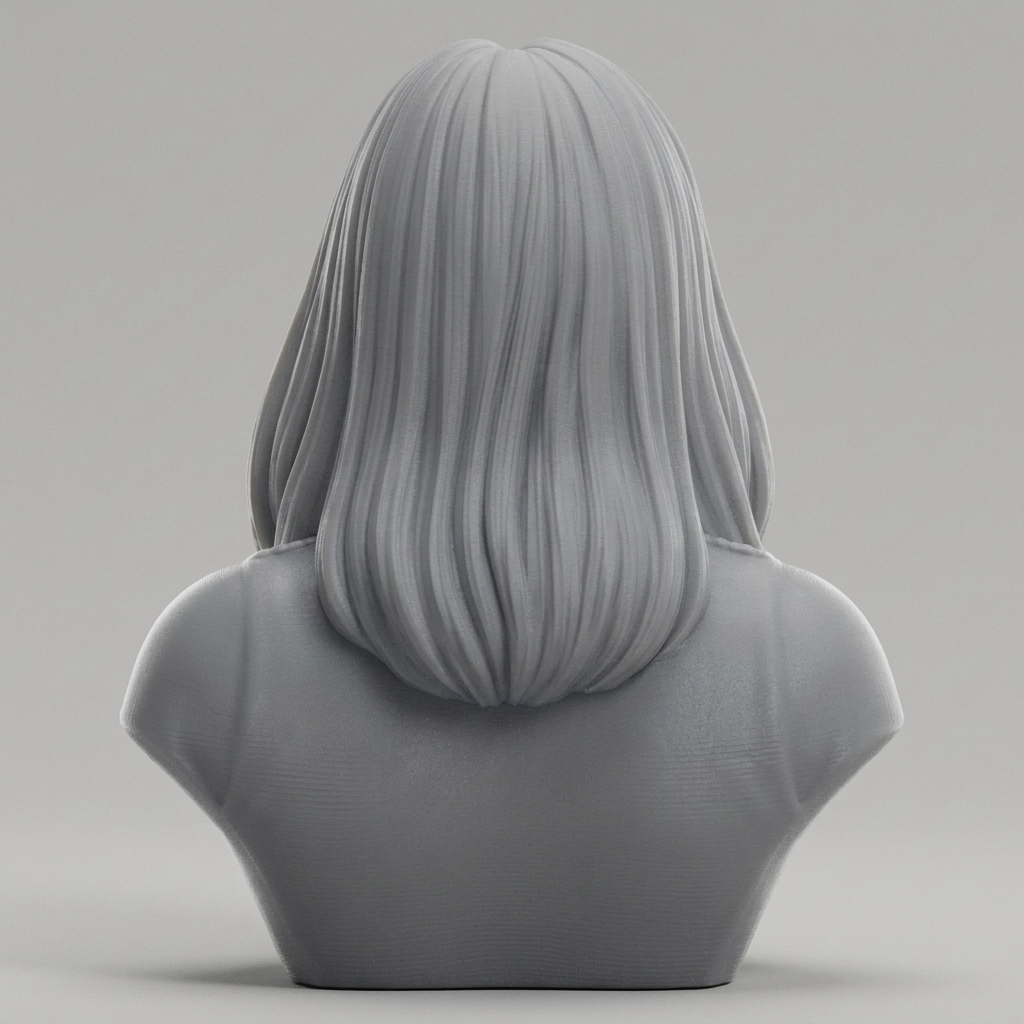 Cher 3D Printable Bust 3D Model