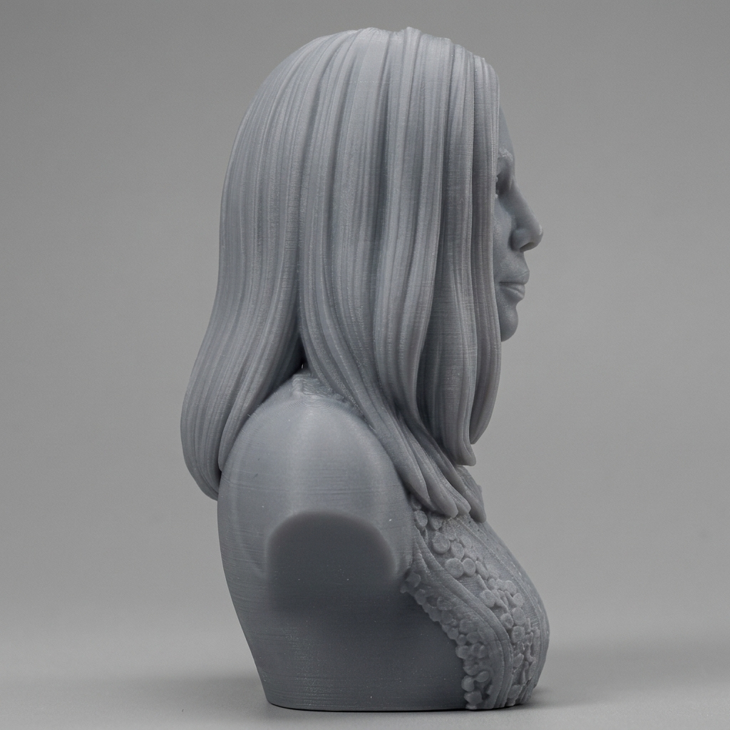Cher 3D Printable Bust 3D Model
