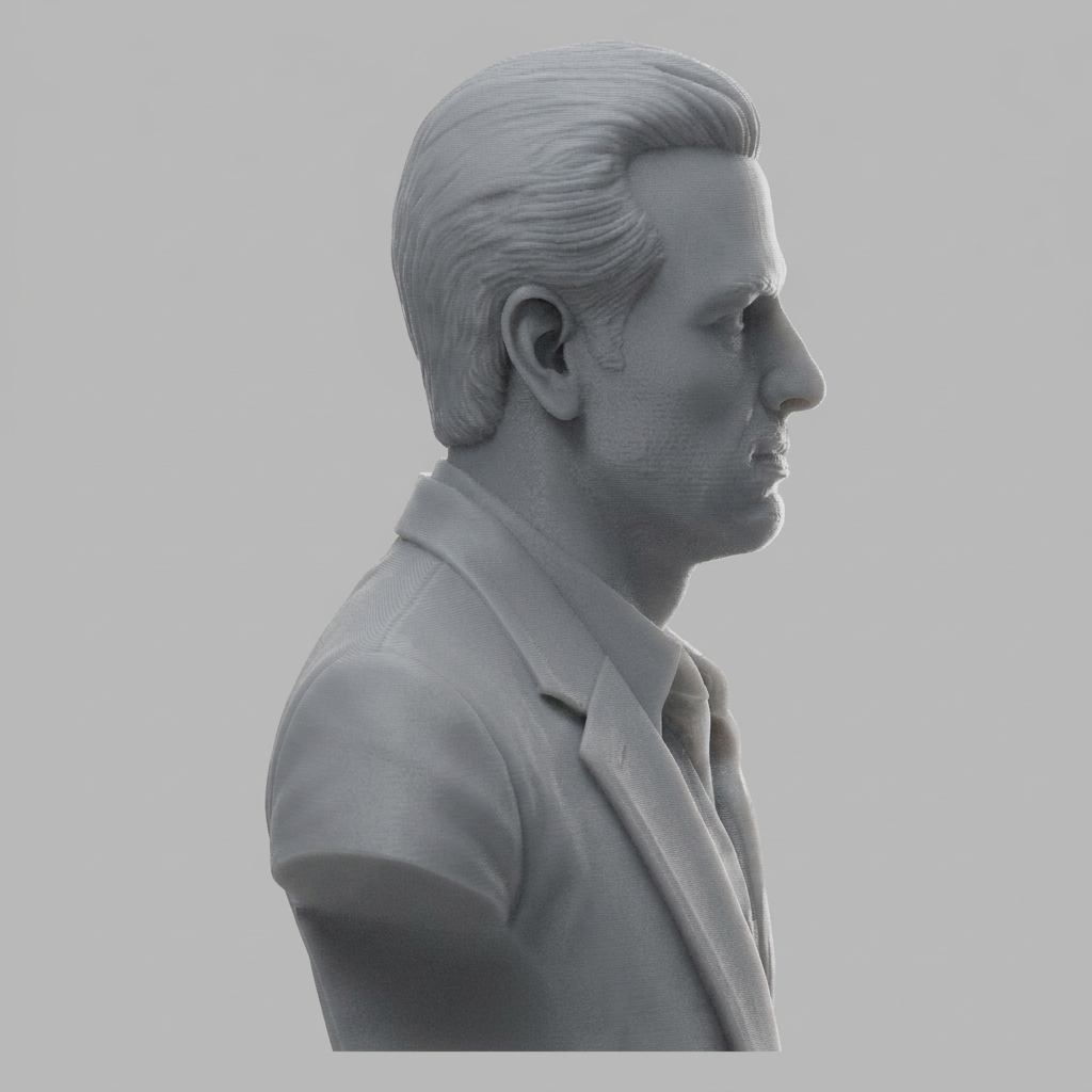 Christopher Lambert Bust 3D Print Model 3D Model