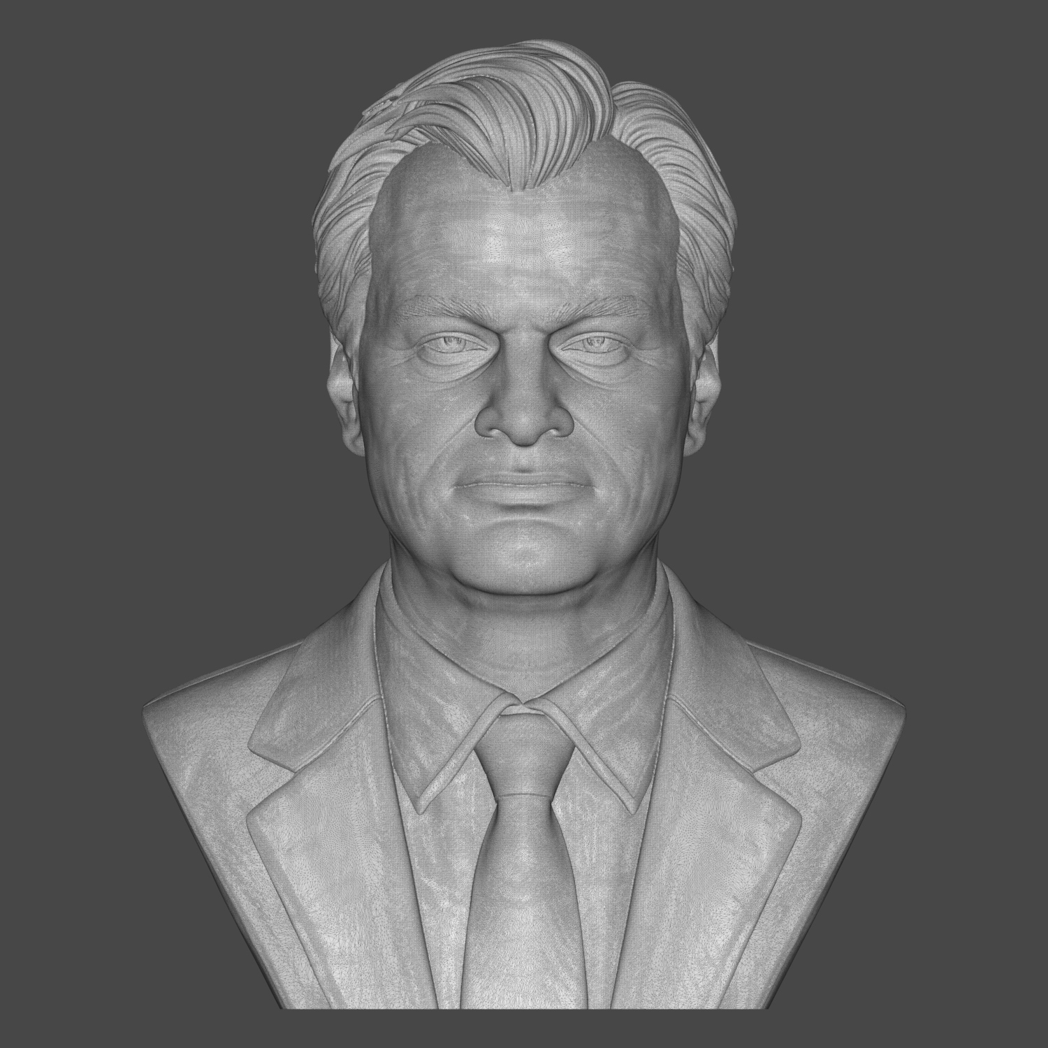 Christopher Nolan Bust 3D Printable 3D Model