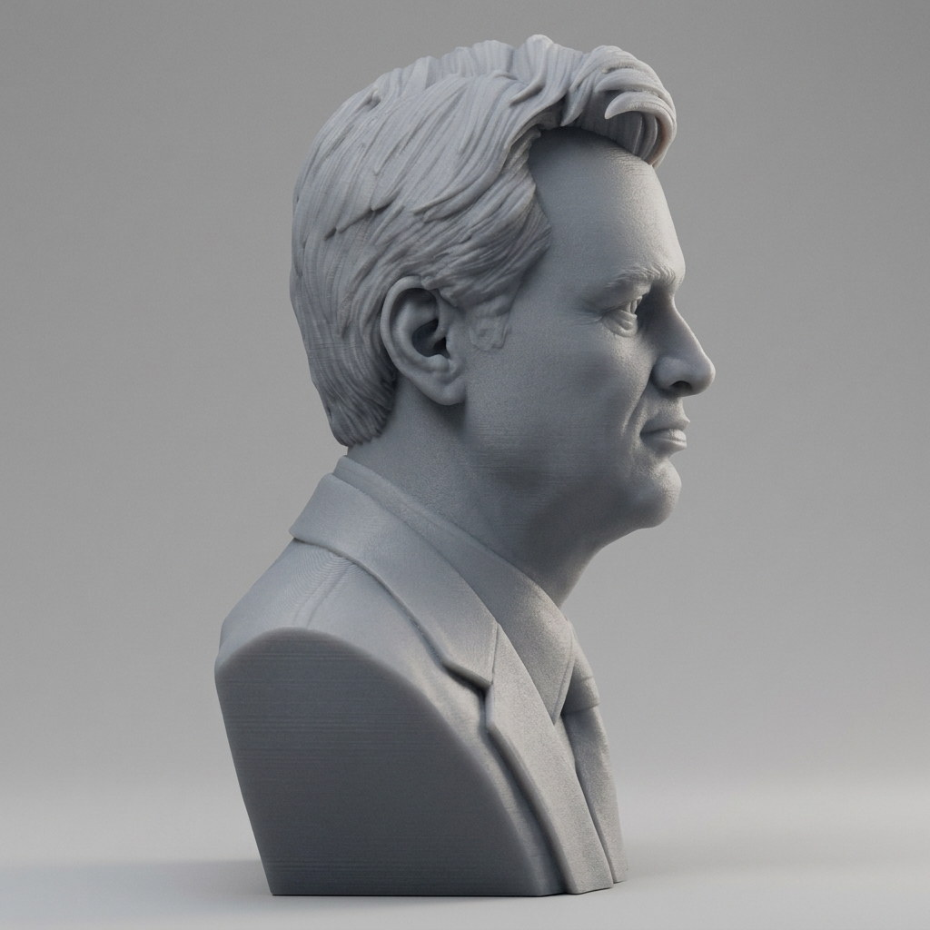 Christopher Nolan Bust 3D Printable 3D Model