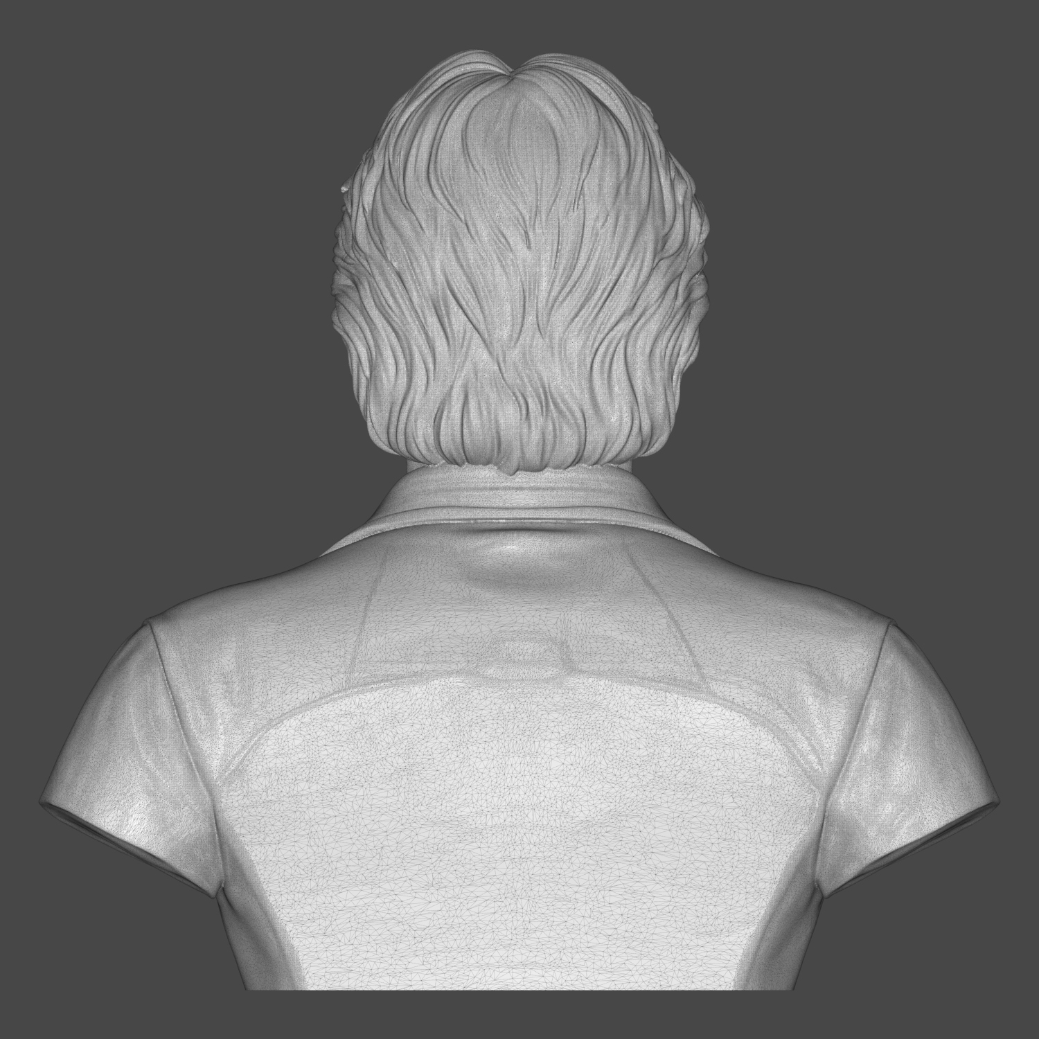 Chuck Norris Portrait Bust 3D Printable 3D Model
