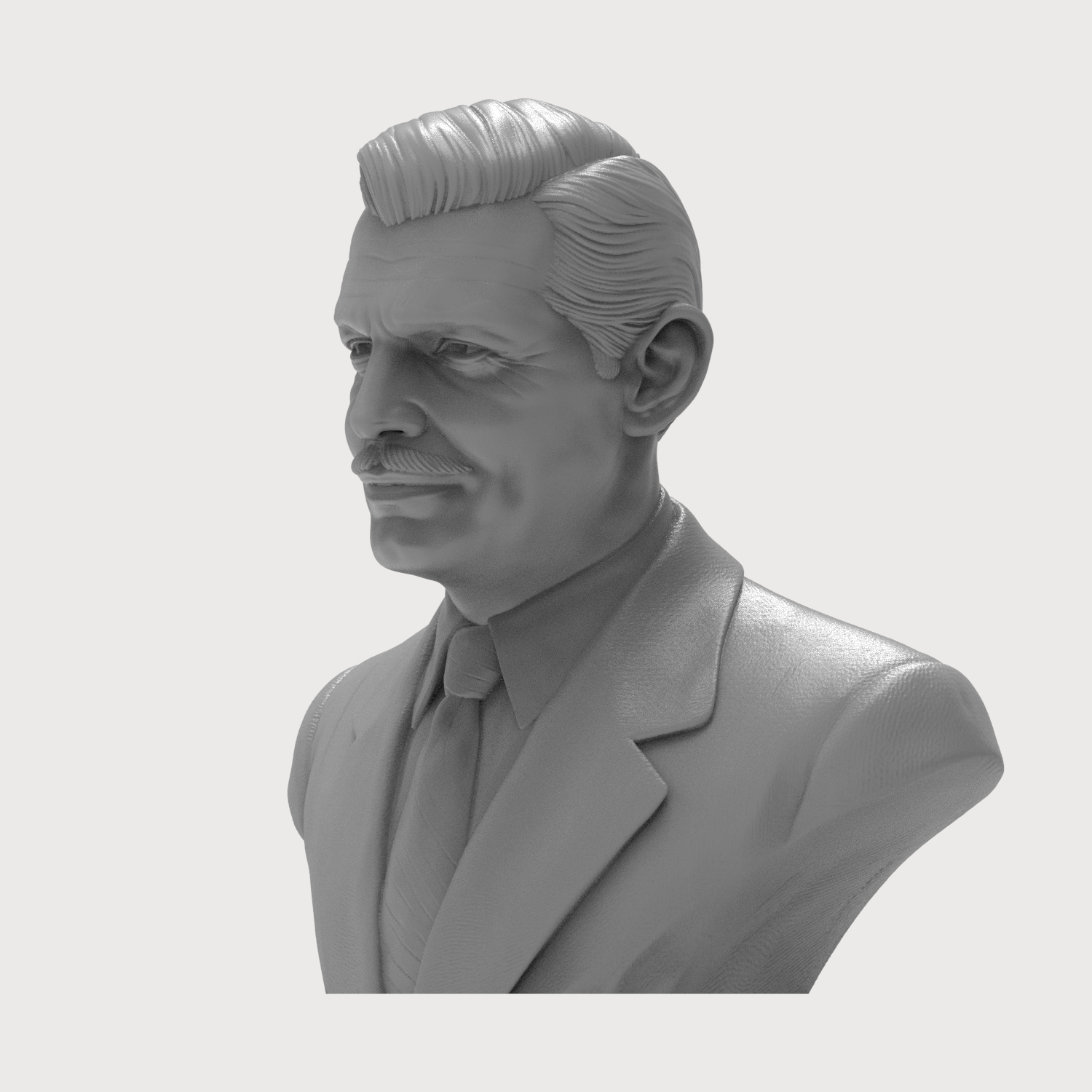 Clark Gable Bust 3D Printable 3D Model