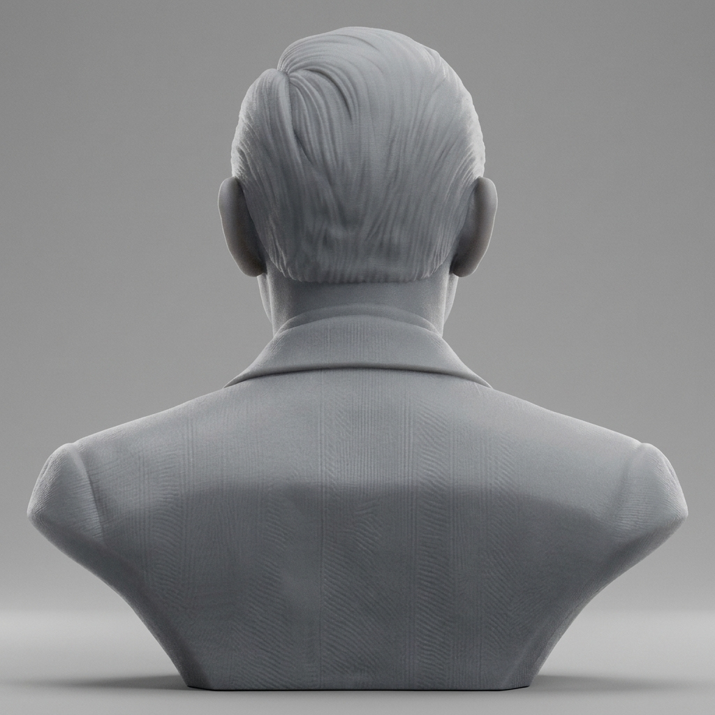 Clark Gable Bust 3D Printable 3D Model