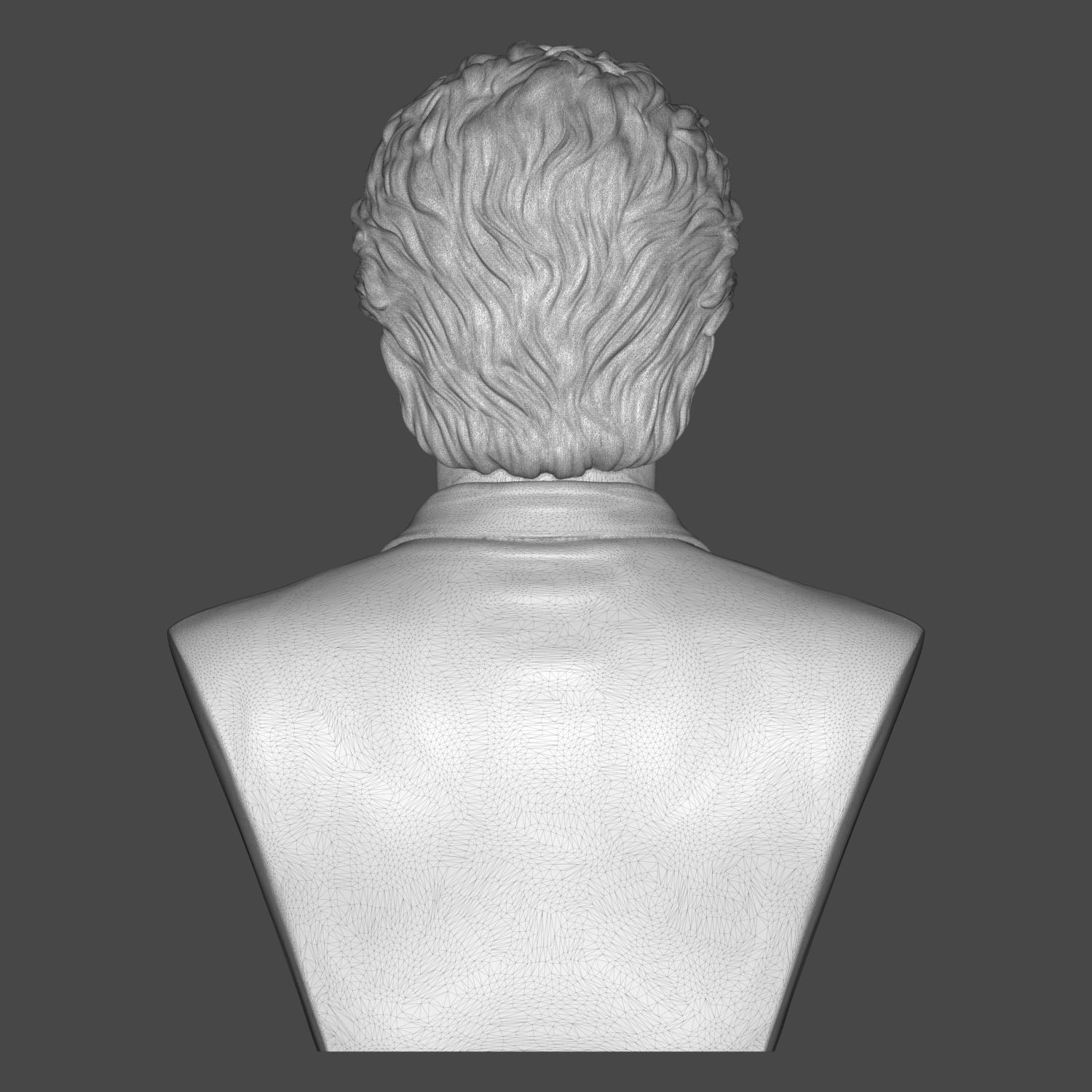 Clint Eastwood Portrait 3D Printable Bust 3D Model