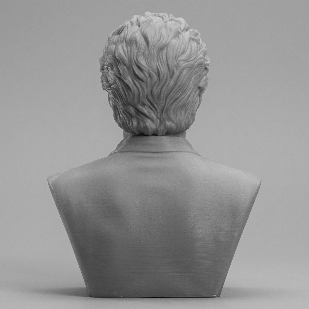 Clint Eastwood Portrait 3D Printable Bust 3D Model