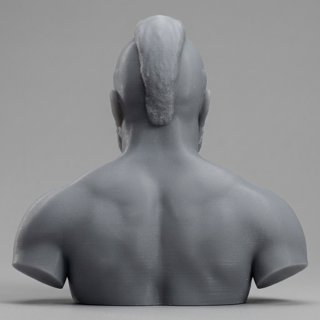 Clubber Lang 3D Printable Bust 3D Model