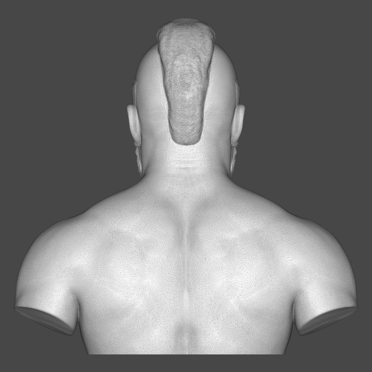 Clubber Lang 3D Printable Bust 3D Model