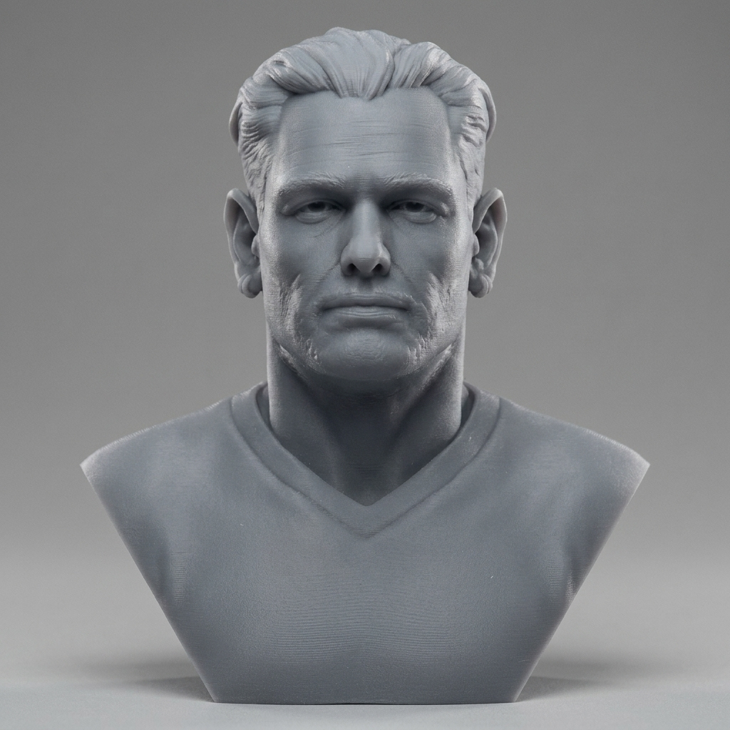 Corey Taylor 3D Printable Bust 3D Model