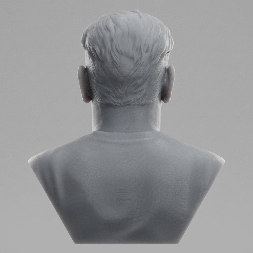 Corey Taylor 3D Printable Bust 3D Model