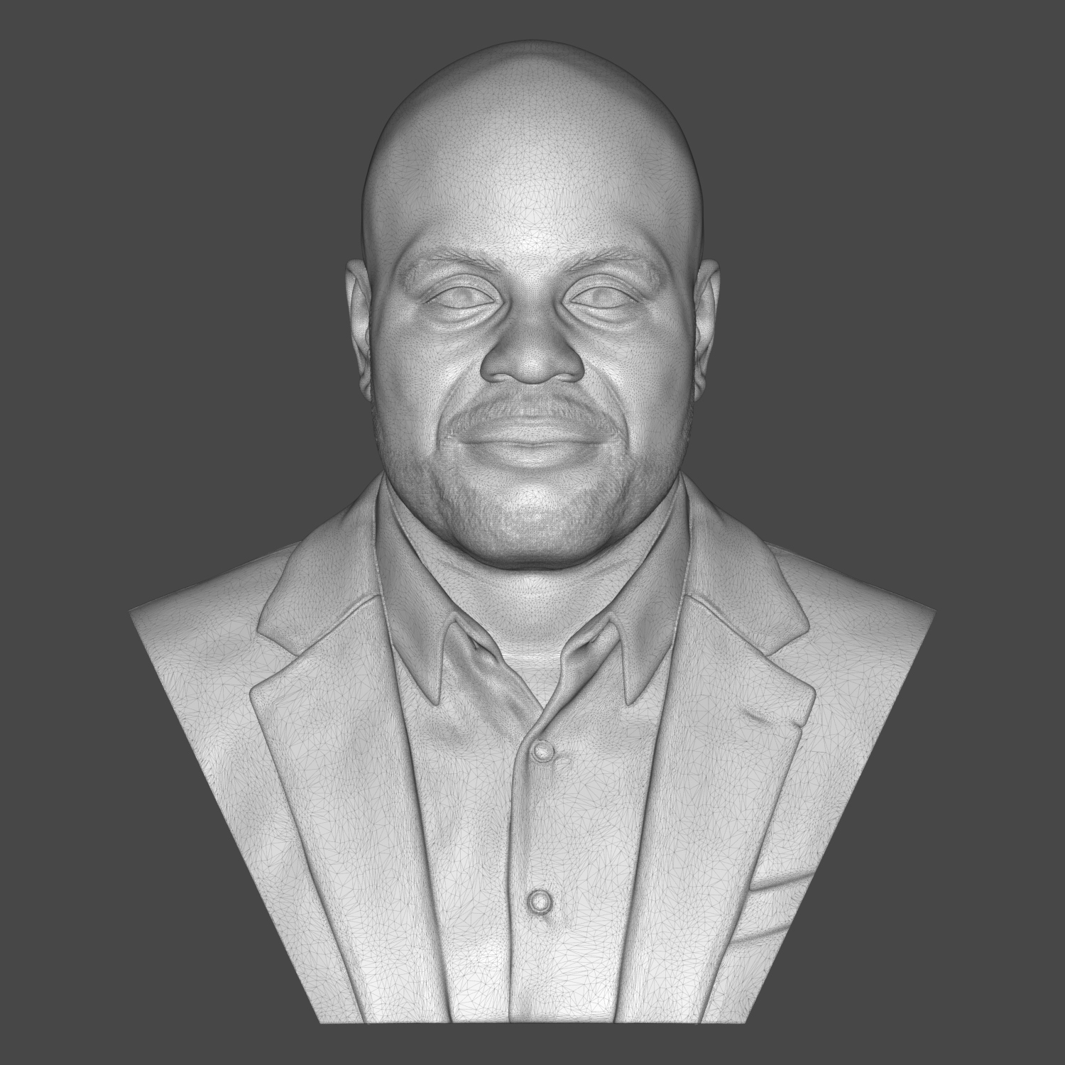 Daniel Cormier 3D Printable Bust 3D Model