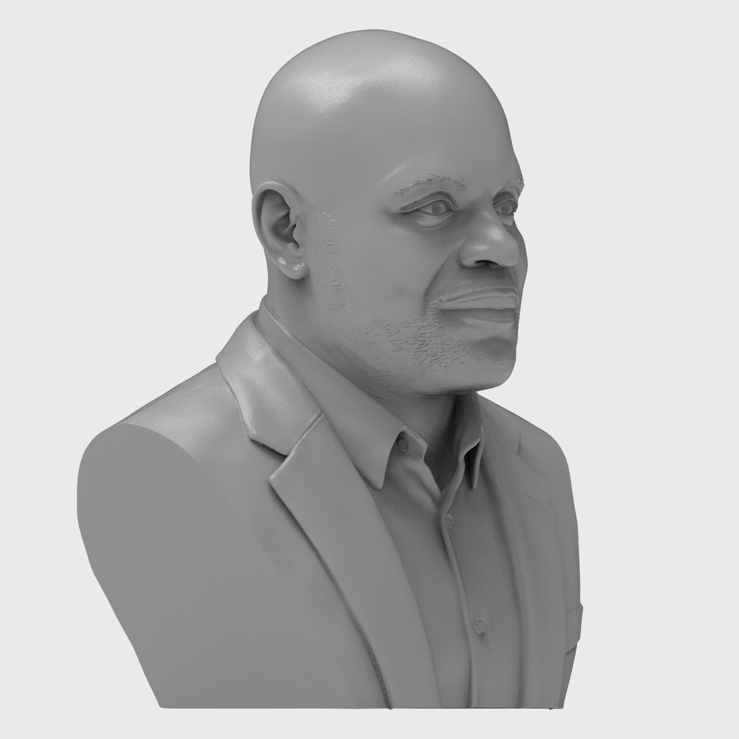 Daniel Cormier 3D Printable Bust 3D Model