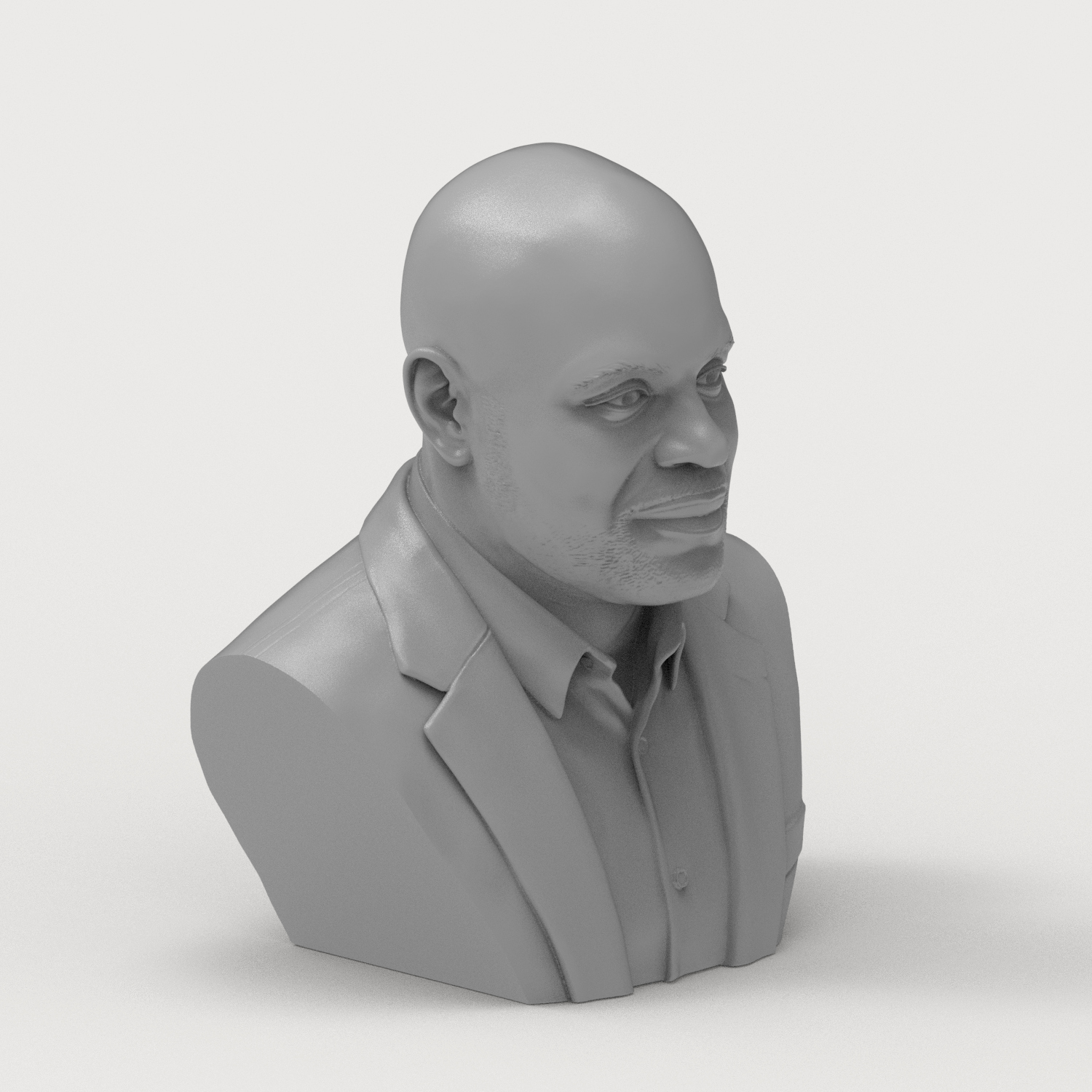 Daniel Cormier 3D Printable Bust 3D Model