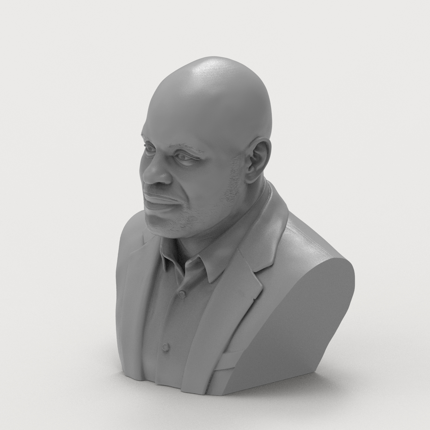 Daniel Cormier 3D Printable Bust 3D Model