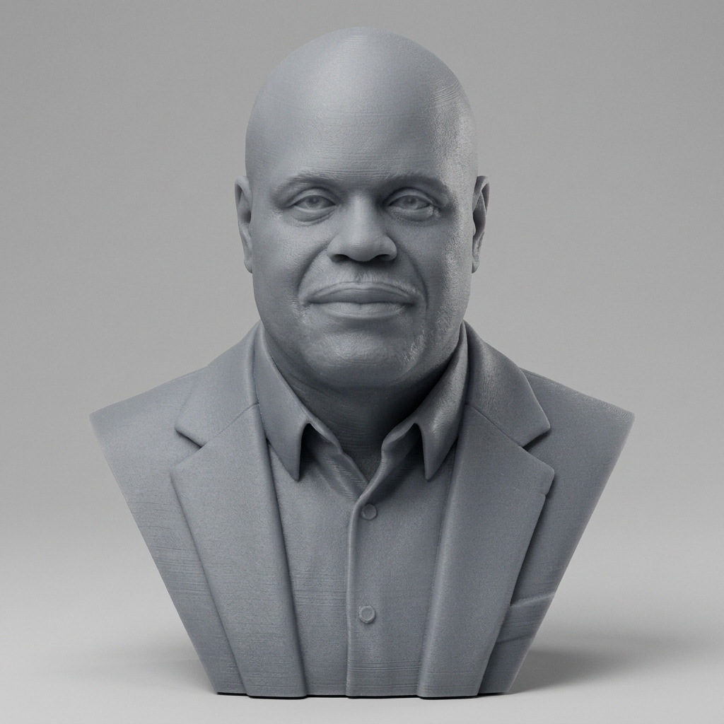 Daniel Cormier 3D Printable Bust 3D Model