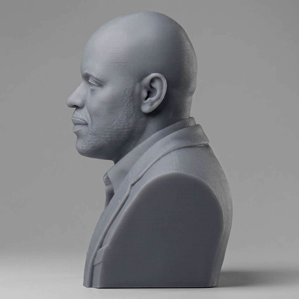 Daniel Cormier 3D Printable Bust 3D Model