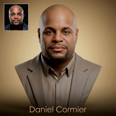 Daniel Cormier 3D Printable Bust