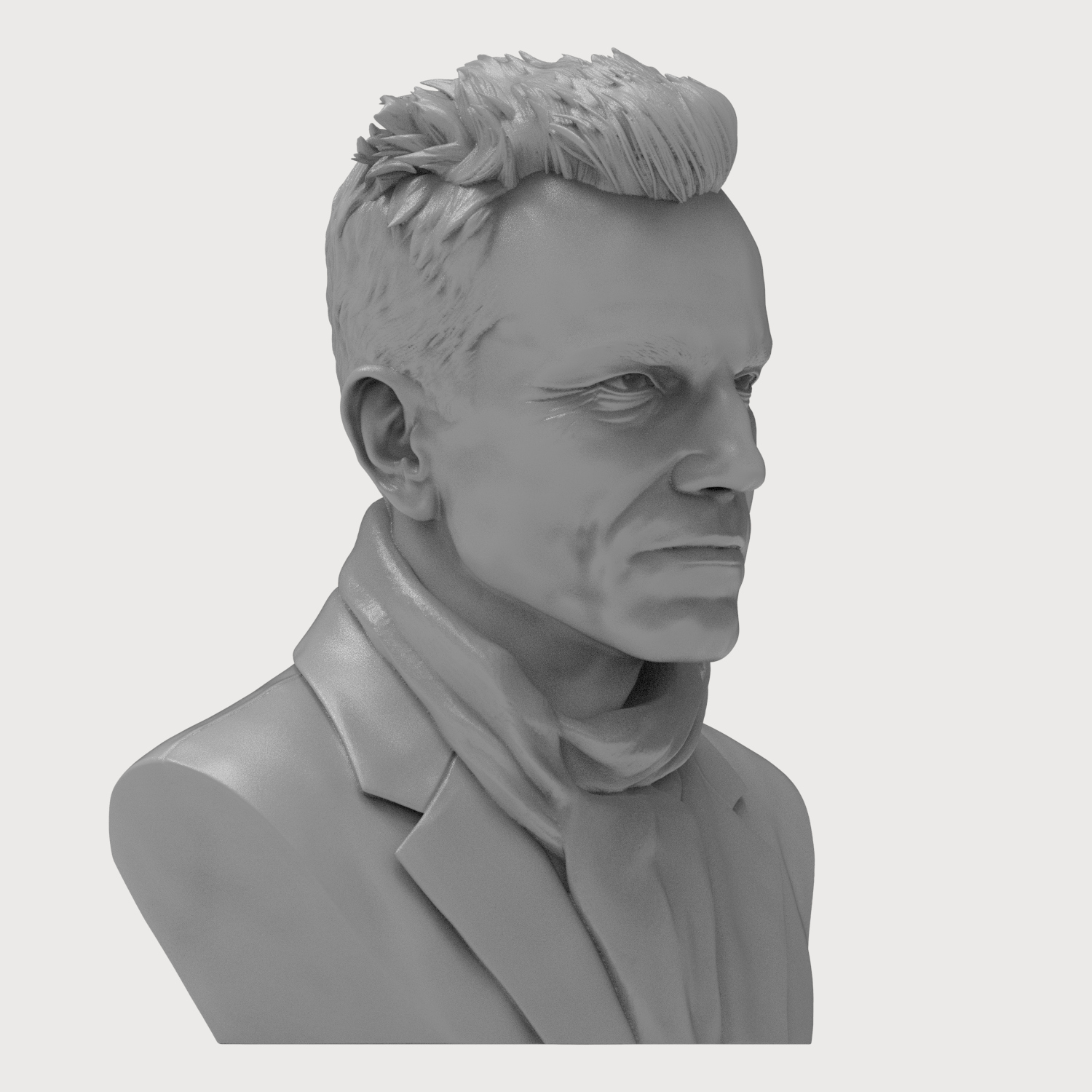 Daniel Day-Lewis 3D Printable Bust 3D Model