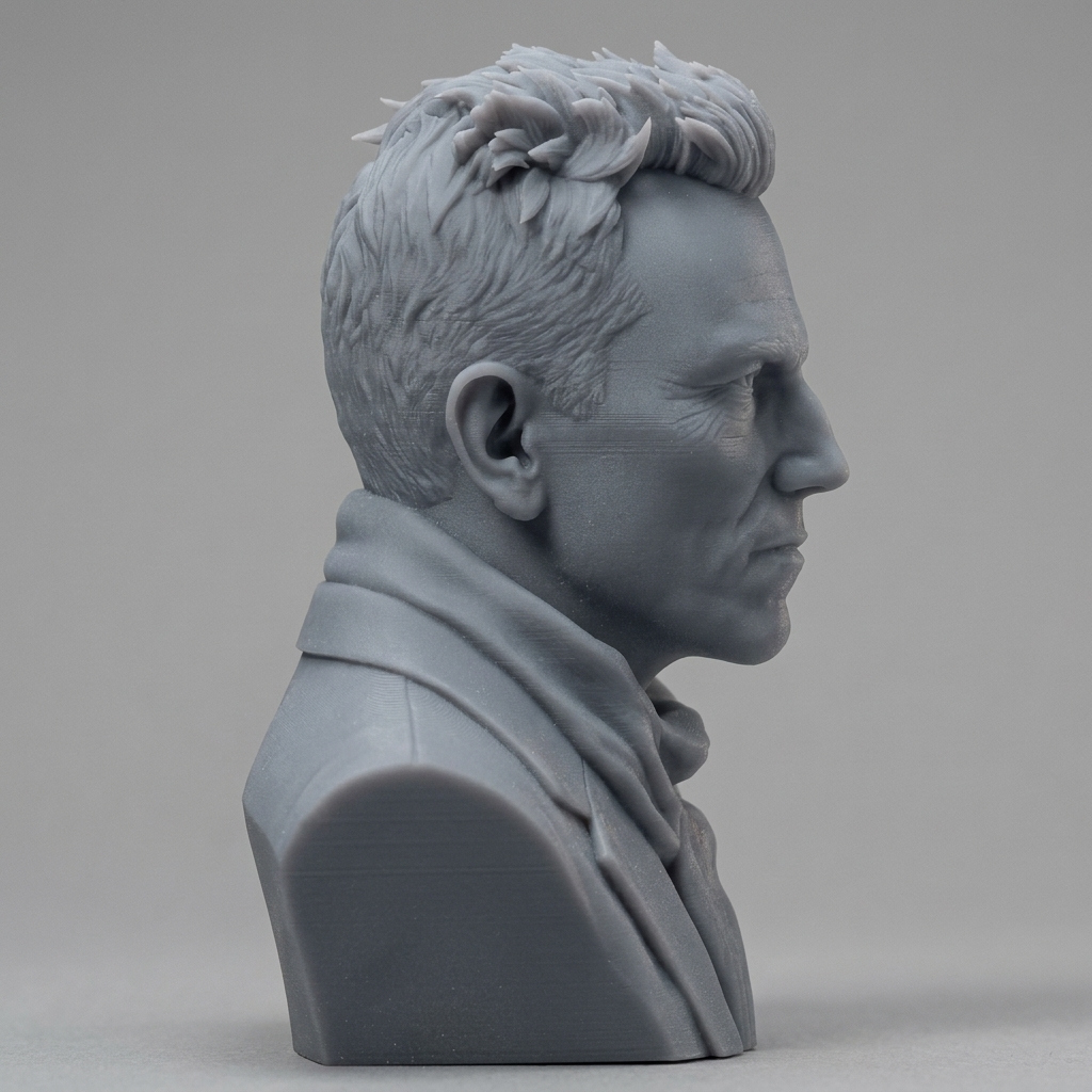 Daniel Day-Lewis 3D Printable Bust 3D Model
