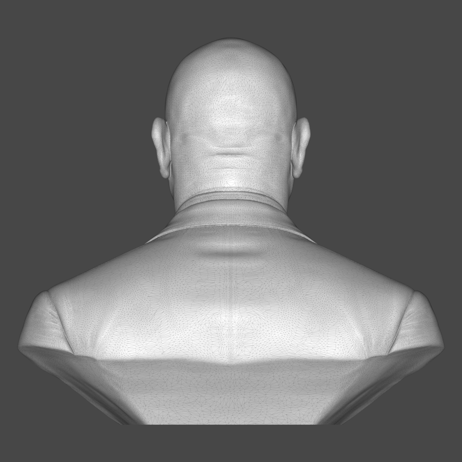 Dave Bautista Drax Suit 3D Printable Bust 3D Model