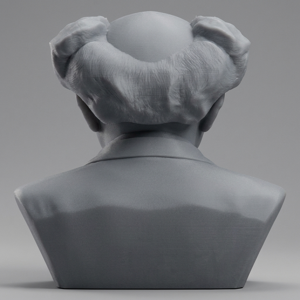 David Ben-Gurion 3D Printable Bust 3D Model