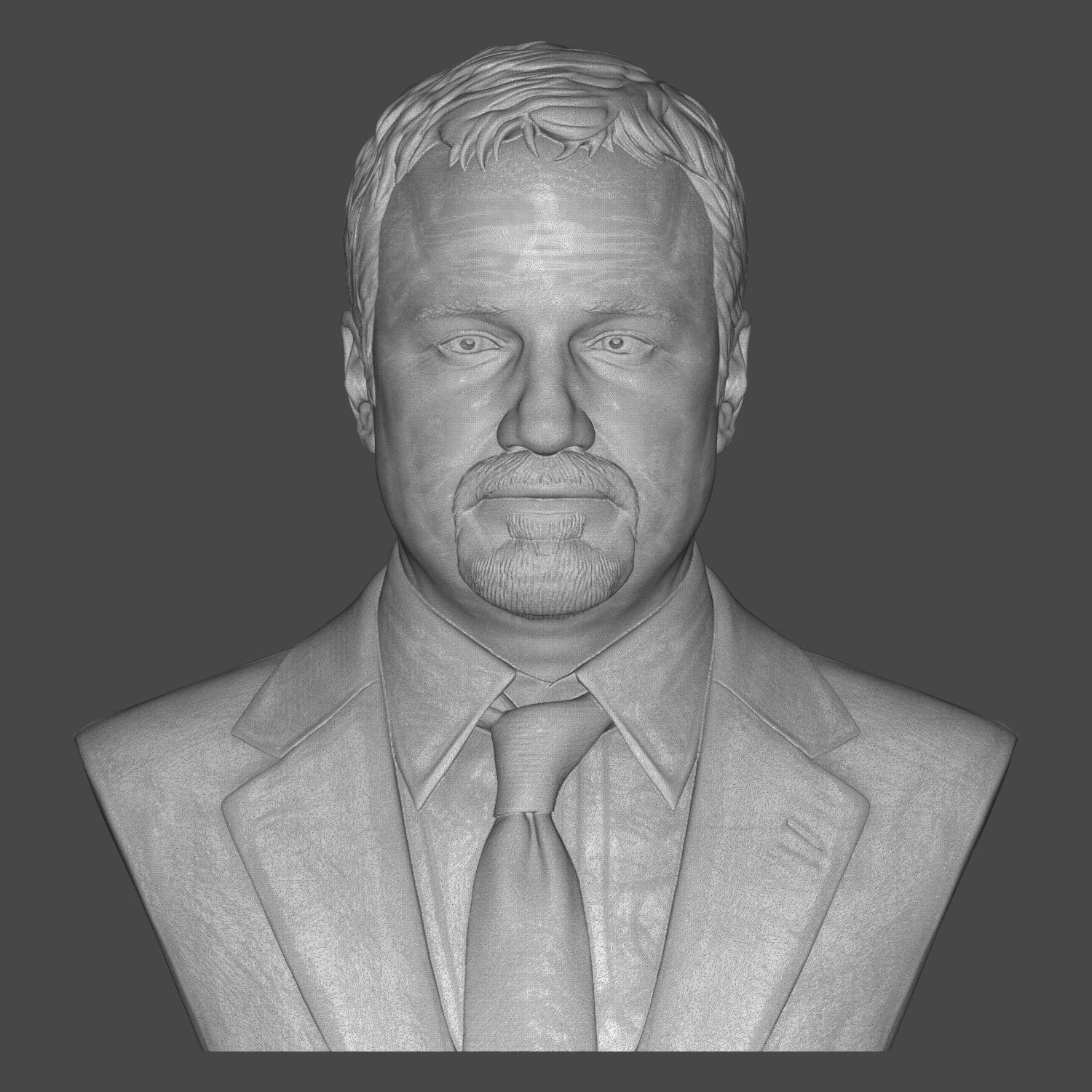 David Fincher Bust 3D Printable 3D Model