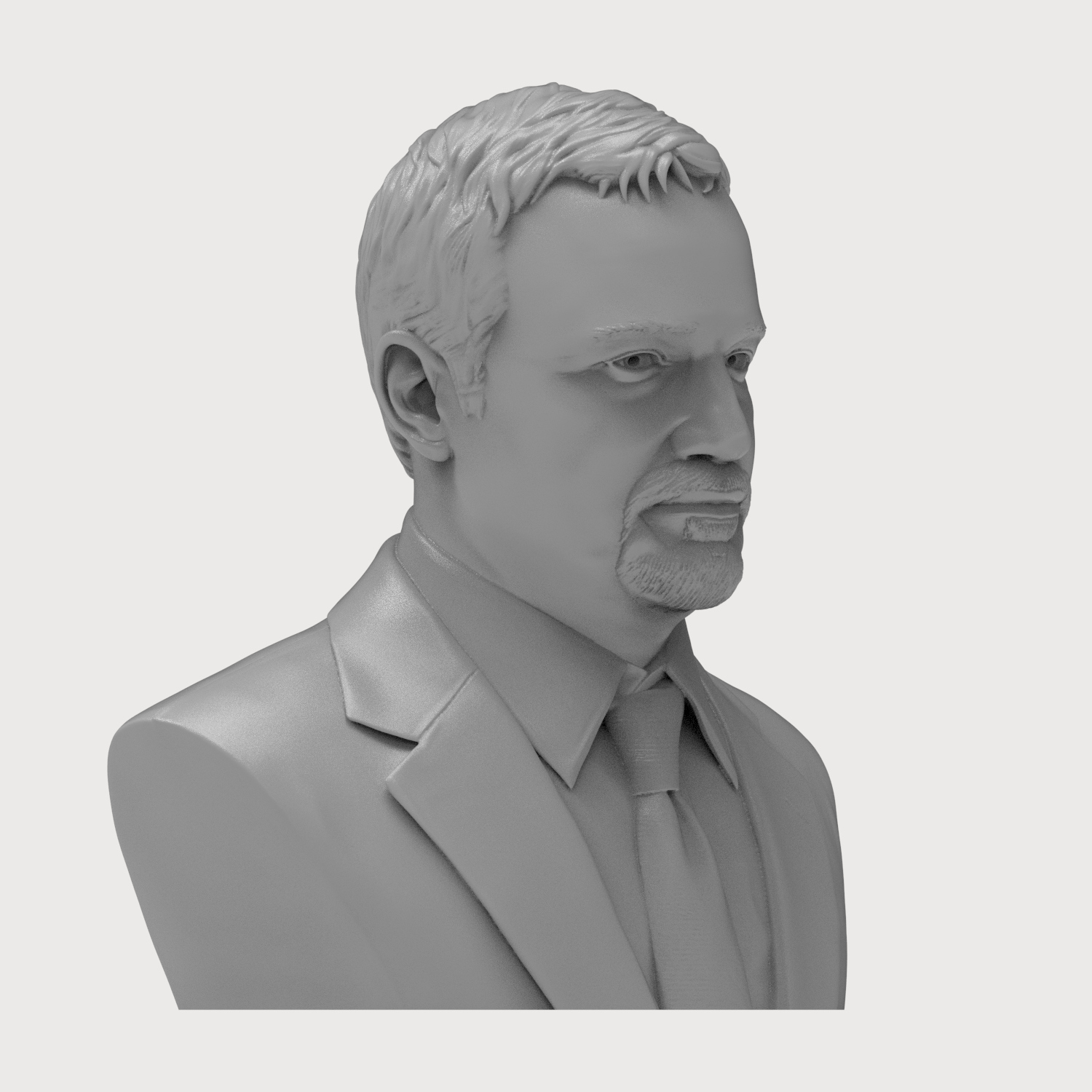 David Fincher Bust 3D Printable 3D Model