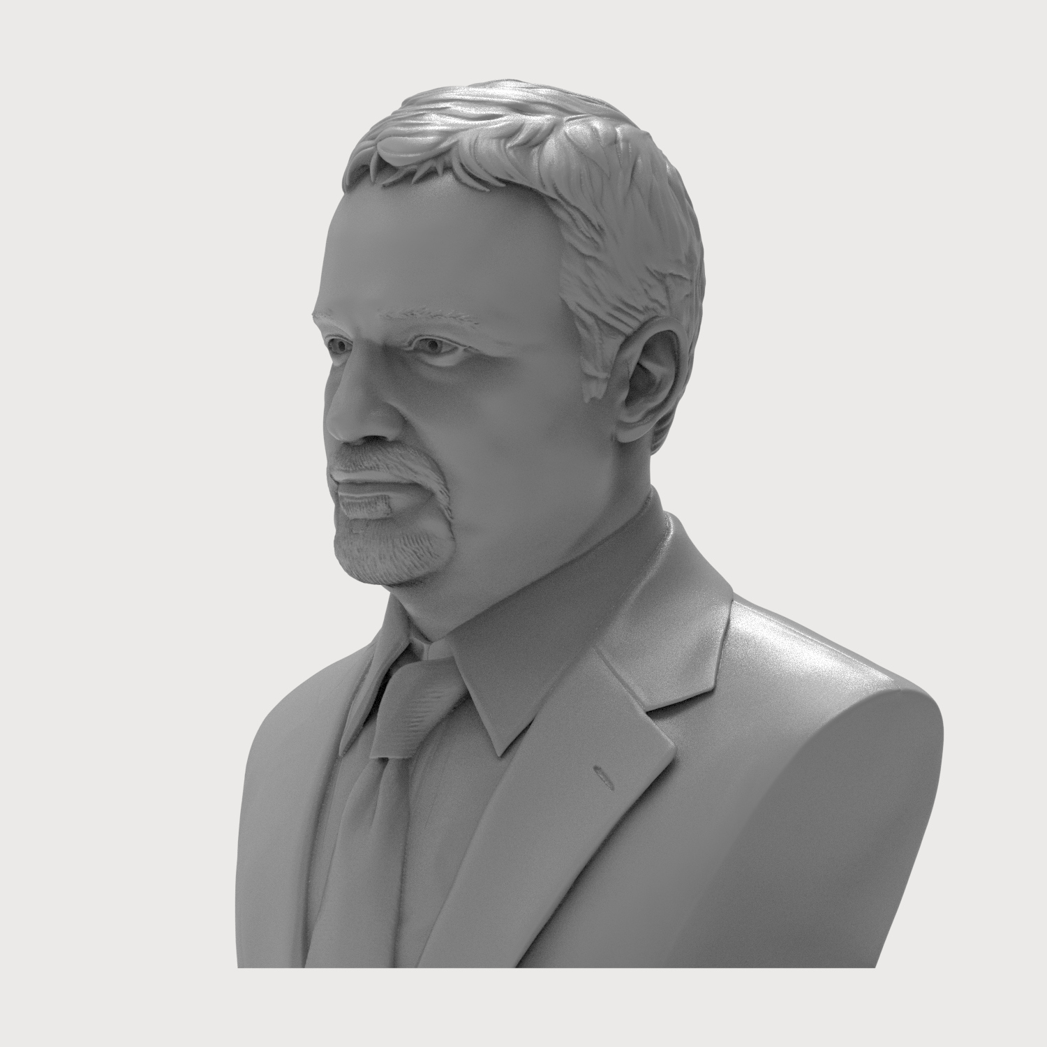 David Fincher Bust 3D Printable 3D Model